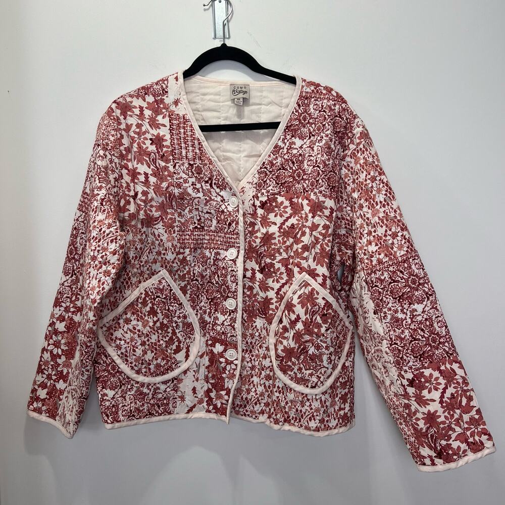 (SALE 5/$25) Como Vintage Quilted Jacket